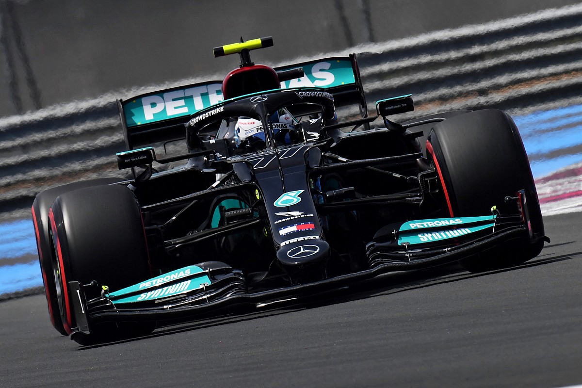 F1: Bottas se diz "curioso" para saber onde a Mercedes perdeu tempo em Paul Ricard
