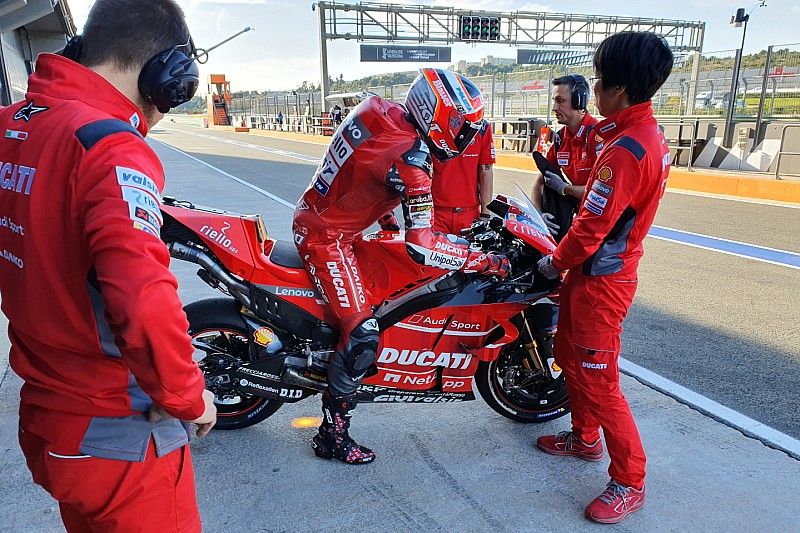 Ducati progetta un test privato a Valencia a fine marzo