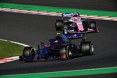 Így ütközött össze Pérez és Gasly Japánban: videó