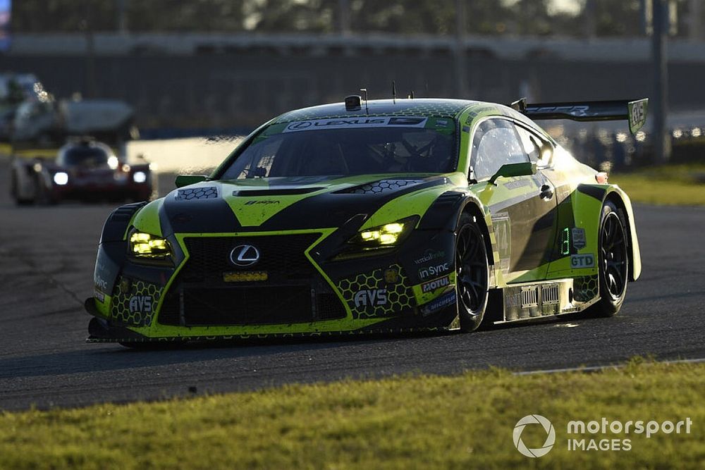 #14 AIM Vasser Sullivan Lexus RC-F GT3, GTD: Parker Chase, Jack Hawksworth, Michael De Quesada, Kyle Busch