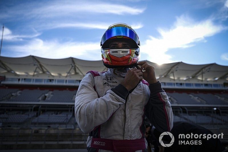 Alex Palou,  Dale Coyne Racing with Team Goh Honda