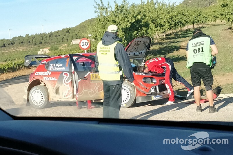 WRC, Rally Catalogna, PS2-3: problemi idraulici per Ogier!