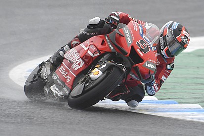 EL3 - Petrucci chipe la première place à Márquez sous la pluie