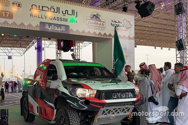 الراجحي يحرز الفوز بلقب النسخة الأولى من رالي القصيم بفارقٍ ضئيلٍ أمام أقرب منافسيه