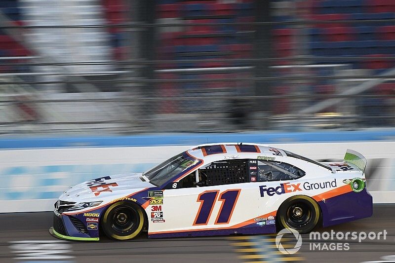 Denny Hamlin, Joe Gibbs Racing, Toyota Camry FedEx Ground