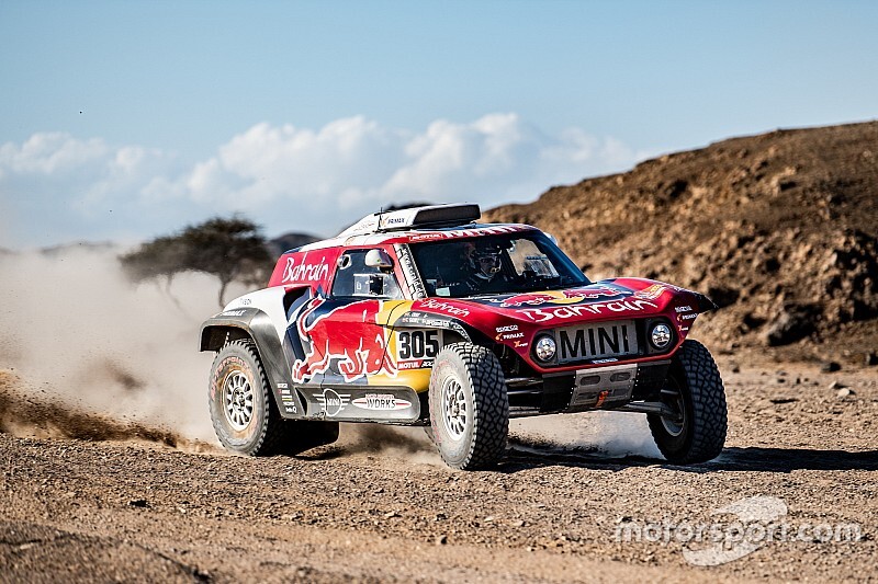 Sainz verslaat Al-Attiyah tijdens derde etappe Dakar 2020