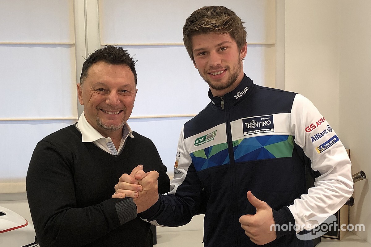 Zaccone completa la line-up Trentino Gresini 2020 in MotoE