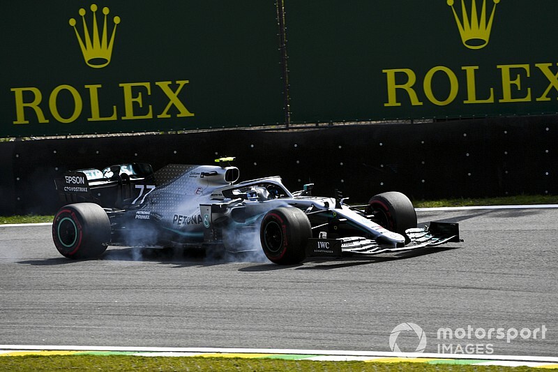 Mercedes: Bottas partirà in fondo, power unit tutta nuova