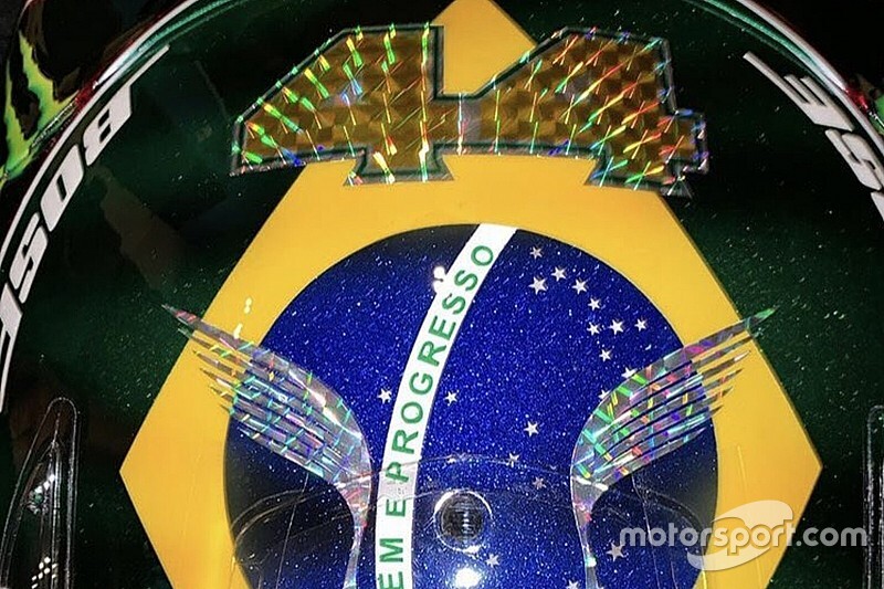 GALERIA: Veja o capacete de Hamilton para o GP do Brasil de F1