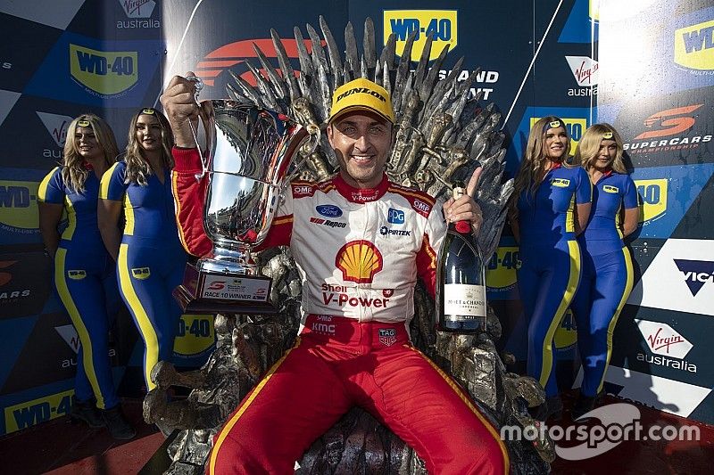 Phillip Island Supercars: Coulthard leads Penske clean-sweep