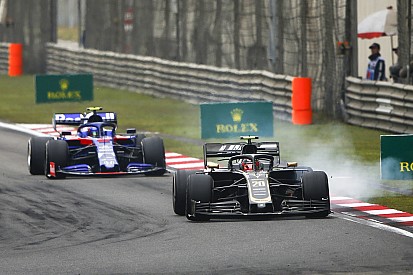 Haas sufre con los neumáticos