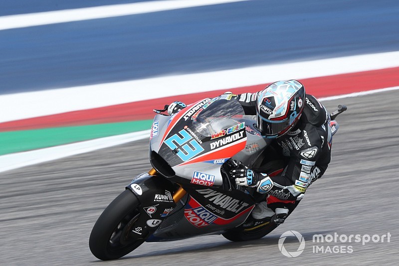 Moto2, Austin: seconda pole di Schrotter, Pasini il migliore degli italiani