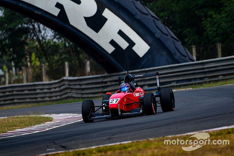 MRF F1600: Chatterjee leads after double win in Chennai opener
