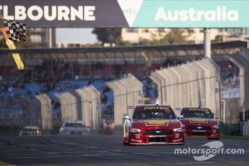 Scott McLaughlin, DJR Team Penske Ford, Fabian Coulthard, DJR Team Penske

