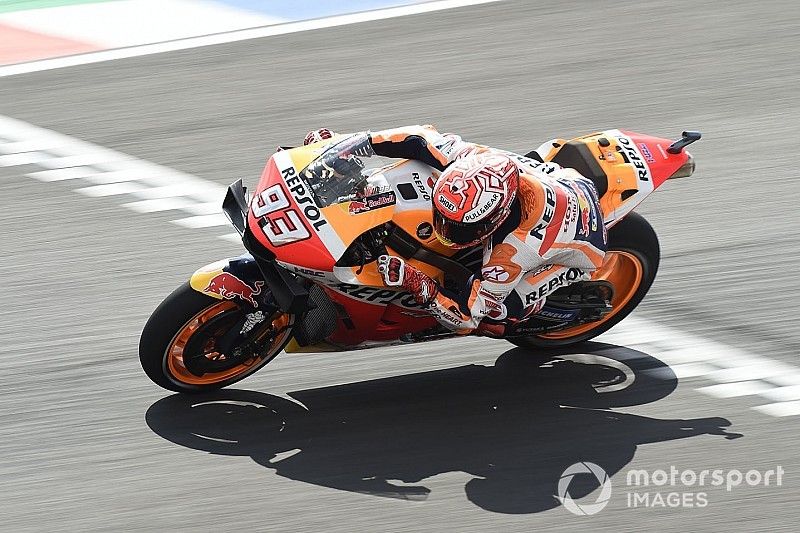Márquez: "Dovizioso va rápido en un circuito que el año pasado le costaba"