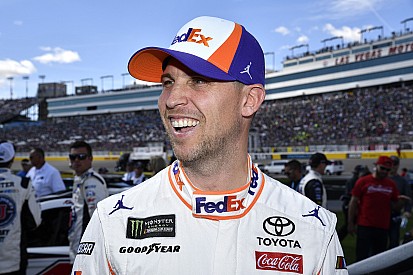 Denny Hamlin is "all in on Vegas," not focused on championship