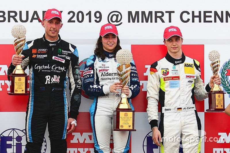 Chennai MRF: Chadwick seizes points lead from Defourny