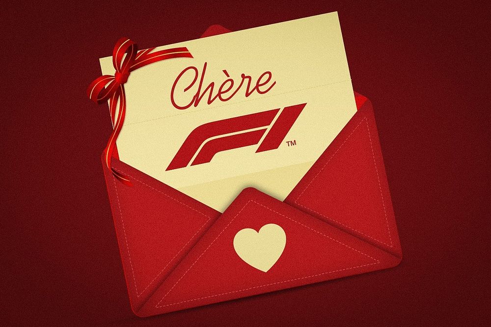 Lettre d'amour - Ma chère F1
