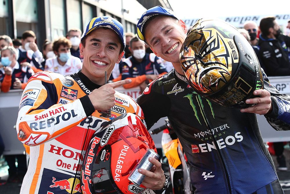Marquez és Dovizioso nem győzte méltatni Quartararót: Mindenhol gyors volt!