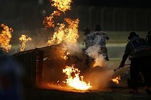 Hivatalos videón Grosjean horrorisztikus balesete