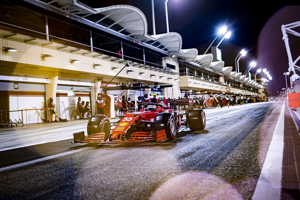 Las espectaculares fotos del final de los test de la F1 2021 en Bahrein