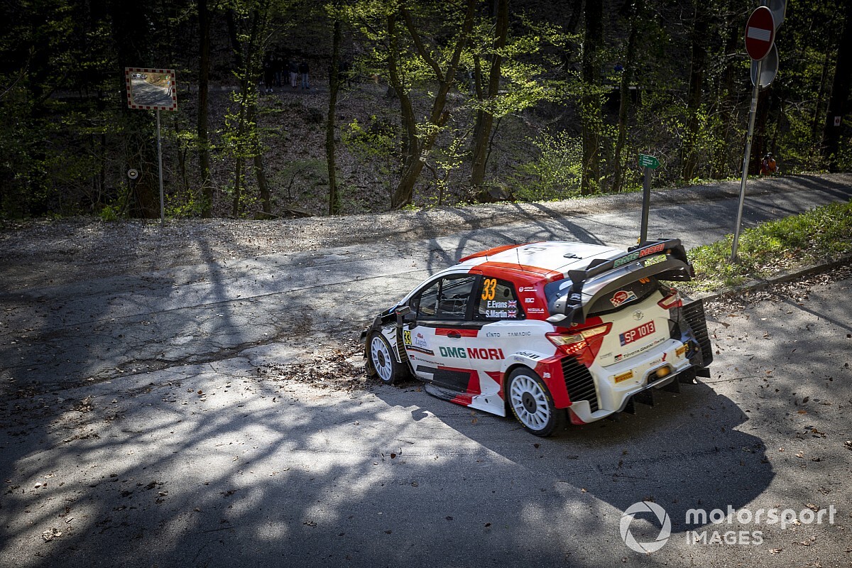 Hırvatistan Rallisi: Shakedown'ın en hızlısı Evans