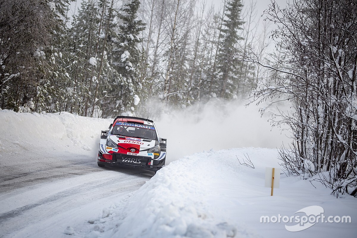 WRC: las mejores fotos del arranque del Artic Rally sobre la nieve