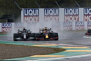 Las mejores fotos del caótico GP de Emilia Romagna de F1