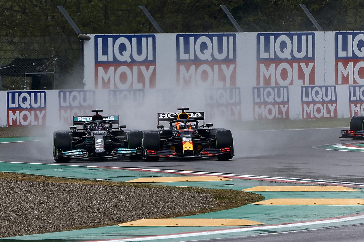 Las mejores fotos del caótico GP de Emilia Romagna de F1