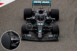 Mercedes: la pancia della gomma Pirelli influenza la W11?