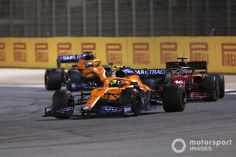 Norris se ayudó en los datos de Ricciardo para mejorar