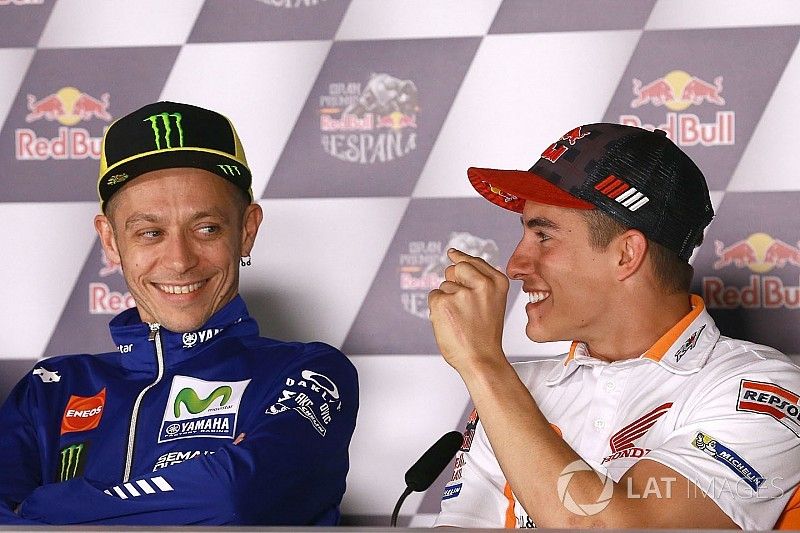 Valentino Rossi, Yamaha Factory Racing, Marc Marquez, Repsol Honda Team