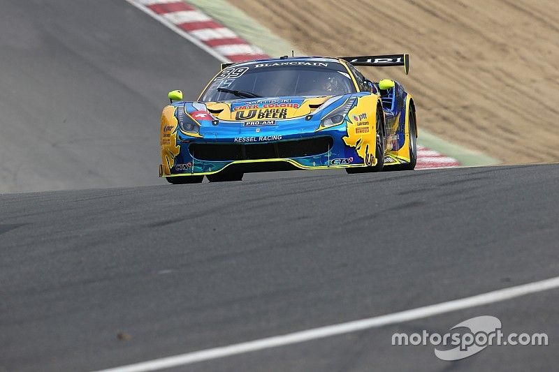 #39 Kessel Racing TP12 Ferrari 488 GT3: Piti Bhirombhakdi, Carlo Van Dam