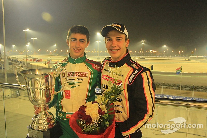 El campeón del mundo de karting se pasa a Tony Kart