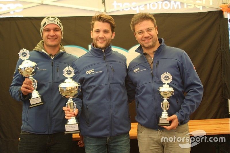 Sandro Fehr, Thierry Kilchenmann, Fabio Gubitosi, Podium Course 1