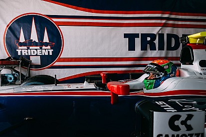 Sergio Canamasas in Bahrain con la Trident per la prima della F2