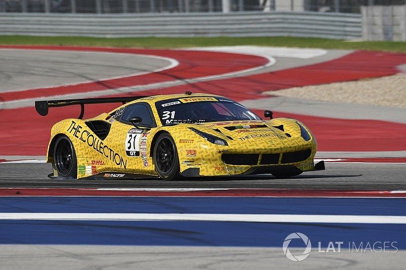 #31 TR3 Racing Ferrari 488 GT3: Daniel Mancinelli, Niccolo Schiro