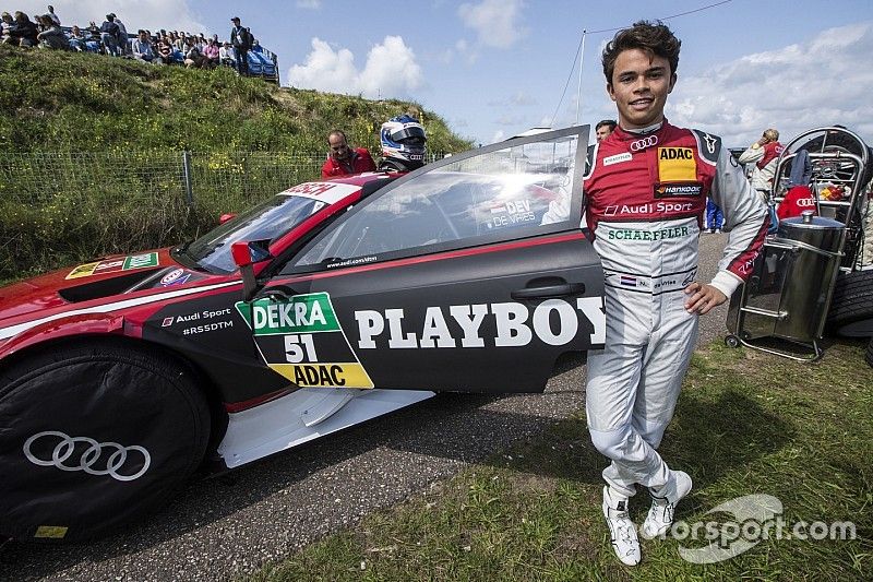 De Vries meer dan alleen Audi-taxichauffeur op Circuit Zandvoort