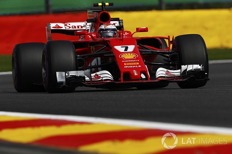 GP Belgia: Raikkonen ungguli Hamilton dan Vettel di FP1