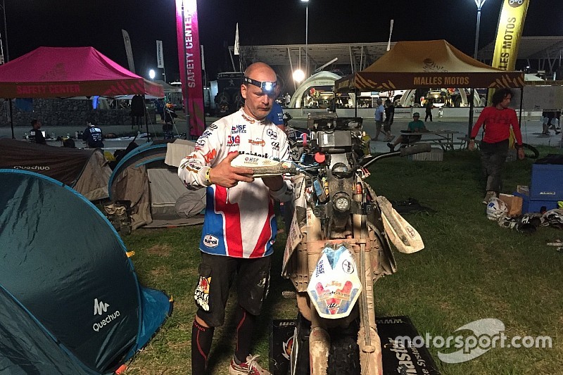 Jurgen van den Goorbergh geeft op in Dakar 2017