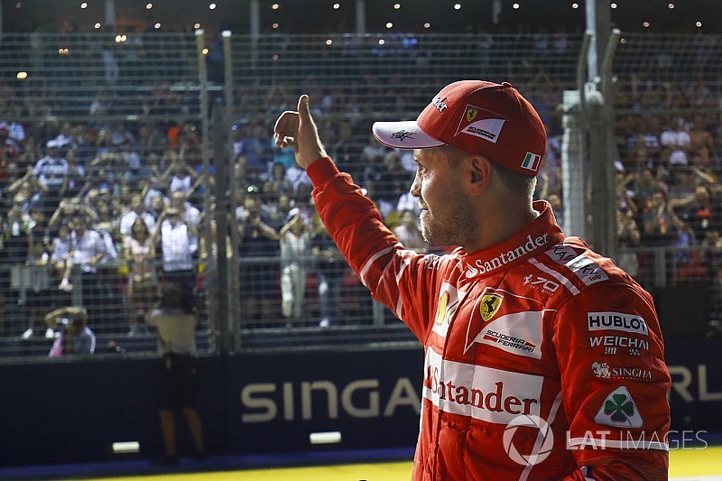 Vettel: "Faticavo, ma nel Q2 è come se si fosse accesa la luce. Che pole!"