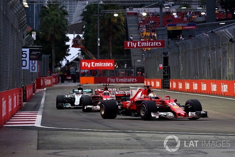 Mercedes se refuse à écarter Vettel et Ferrari de la course au titre