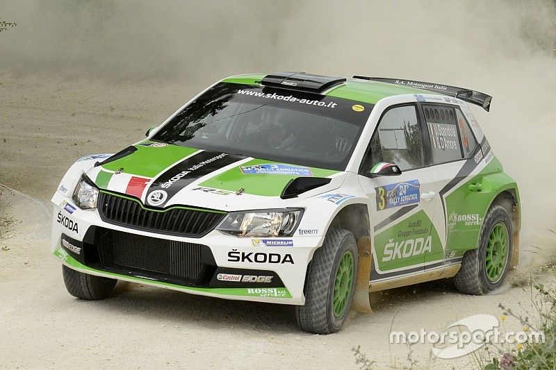 Umberto Scandola, Guido D'Amore, Skoda Fabia R5, Skoda Motorsport Italia