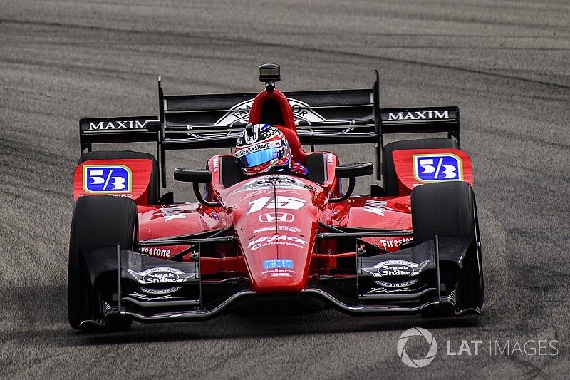 Rahal en primero en el warm-up y Gutiérrez en décimo