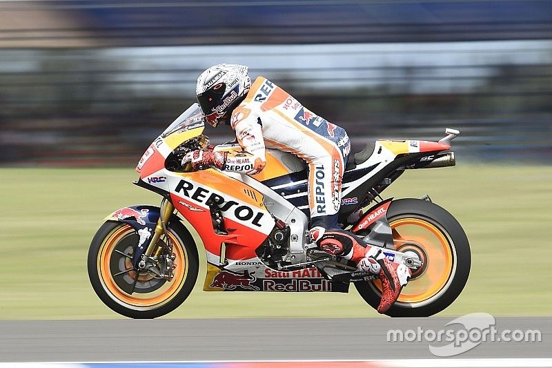 Marc Marquez, Repsol Honda Team, prova la partenza