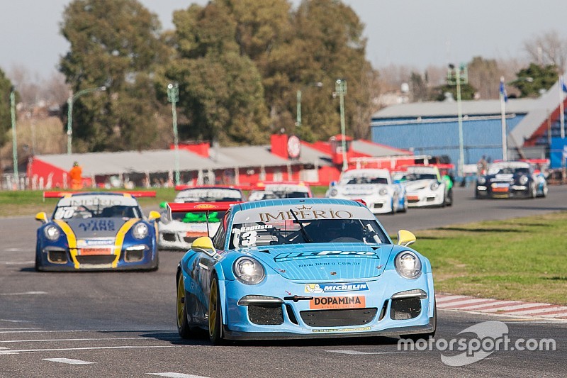 Victorias de Baptista y Khouri en la Porsche GT3 Cup en Buenos Aires