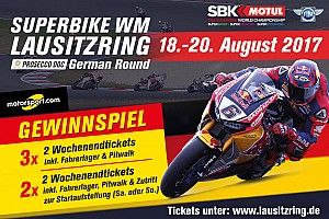 Gewinnspiel: Gewinne Tickets für die Superbike-WM am Lausitzring