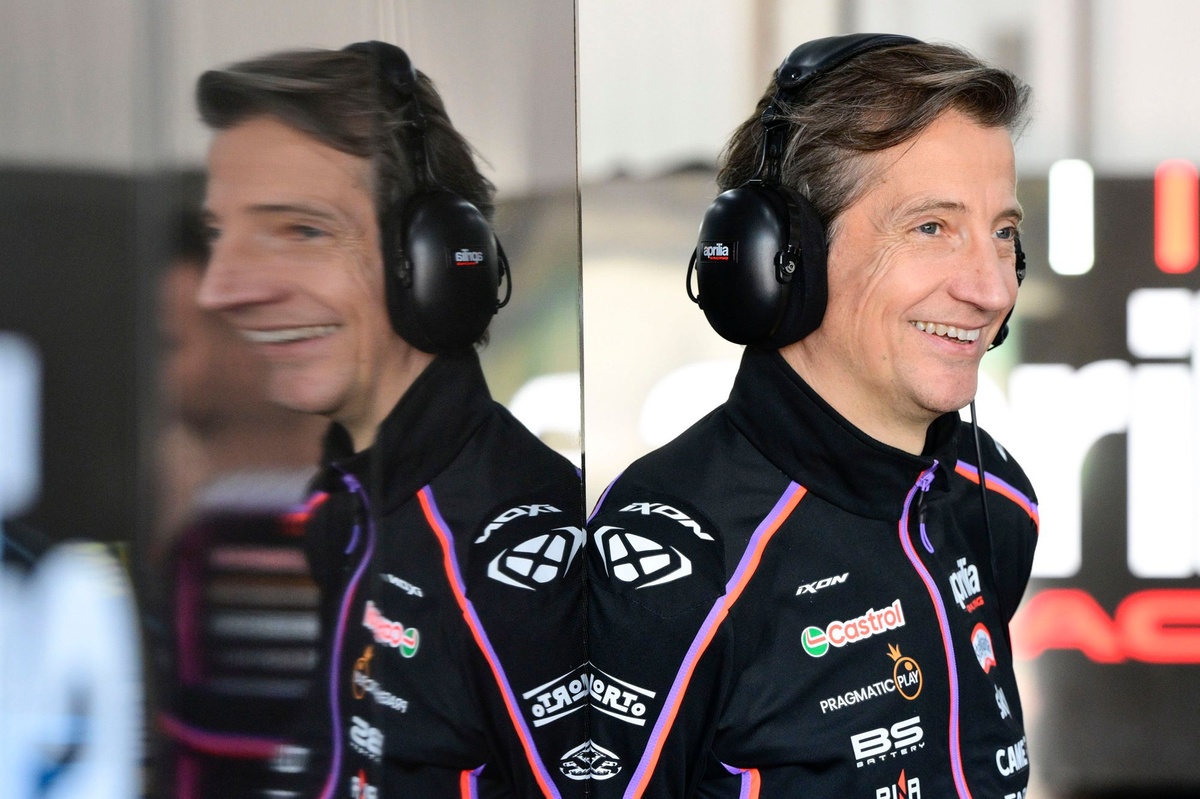 MotoGP | Rivola: "Aprilia contenta delle prove al banco del motore 850cc"