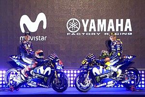 Yamaha apresenta moto de Rossi e Viñales para 2018