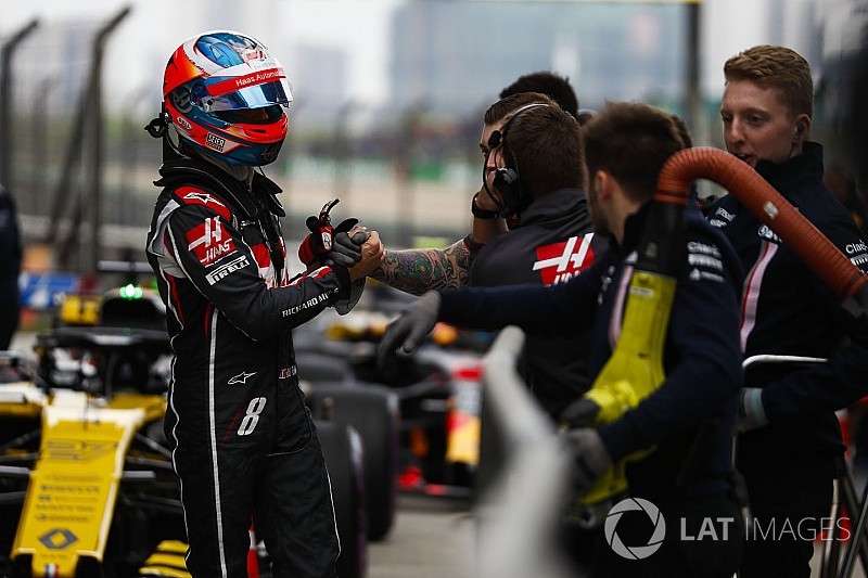 Les problèmes de freins, c'est fini pour Grosjean !